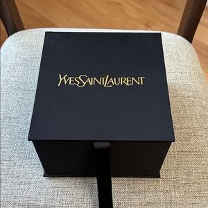 Yves Saint Laurent Black and Gold Presentation Box